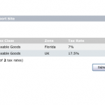 Your current tax rate should look like this